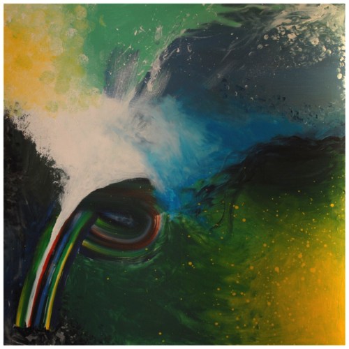 80x80cm, Acryl auf Leinwand, Worshipmalerei