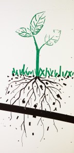 Nein, der schwarze Streifen da unten war nicht ich. Der war da vorher schon.